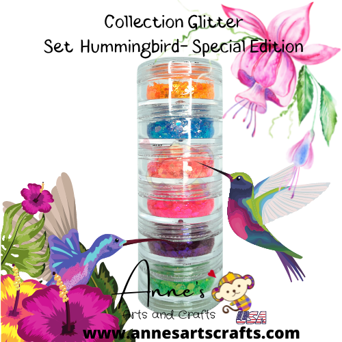 Glitter Set Hummingbird - Special Edition