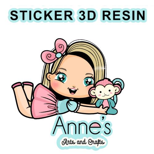 Sticker 3D Resin