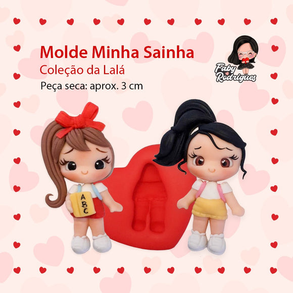 268 - Silicone Mold Minha Sainha - My Little Skirt- Faby Rodrigues
