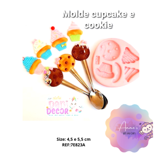 Silicone Mold Cupcake & Cookie  - Cipcake & Cookie  Breads Collection Dani Décor