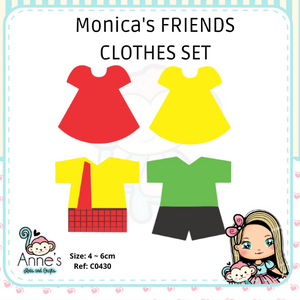 Cutter - Monica's Friends Clothes Set