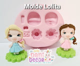 Silicone Mold Lolita  - Lolita Doll   - Collection Dani Décor
