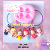 Silicone Mold - Mini Princess - Collection Dani Décor