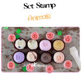 Set Animals - Stamp