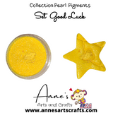 Set Good Luck - Pearlescent Pigments Mineral Powders for Polymer Clay Art Jewelry and Mixed Media Color