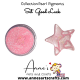 Set Good Luck - Pearlescent Pigments Mineral Powders for Polymer Clay Art Jewelry and Mixed Media Color