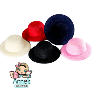 FLAT FABRIC HAT WITH 5 PIECES -  COLORED 103