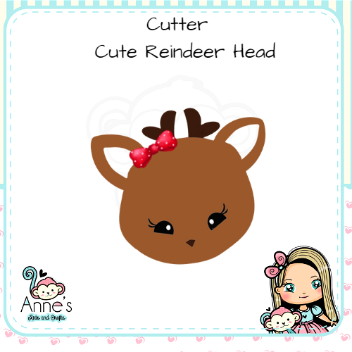 Cutter Set - Reindeer Head