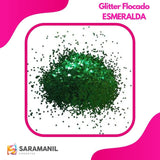 Glitter Flakes  -  Collection Saramanil Corantes