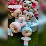 Silicone Mold Bonequinha - Little Doll - Collection  Angellartes