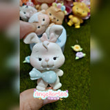 Silicone Mold Mini Coelho  - Bunny - Collection  Angellartes