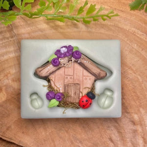 Silicone Mold  Cute Little House - Casinha Fofa - Collection Vanessa de Col