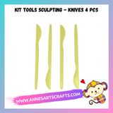 Set Sculpting -  knives 4pcs