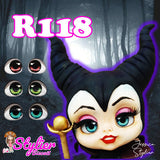 Eyes 3D Stickers Resin  - Ojos, Olhos Resinados -R118 - Stylier