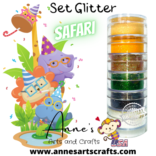 Glitter Set  Safari