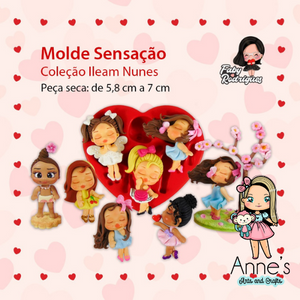 035 - Silicone Mold Sensacao - Lovely Doll - Faby Rodrigues