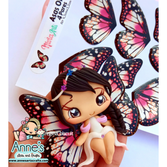 Asas 014 - Wings 014  3D Sticker