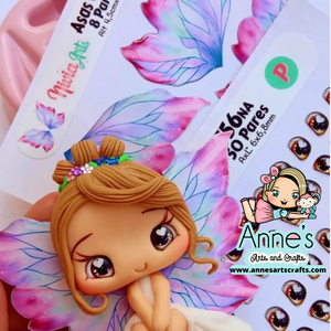 Asas 004 - Wings 004  3D Sticker