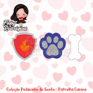 Cutter - Patrulha Canina - Paw Patrol - Faby Rodrigues Collection