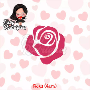 Cutter - Rosa - Rose Flower - Faby Rodrigues Collection