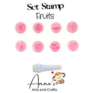 Set Fruits- Stamp
