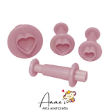 Kit Heart with Ejector 4pcs