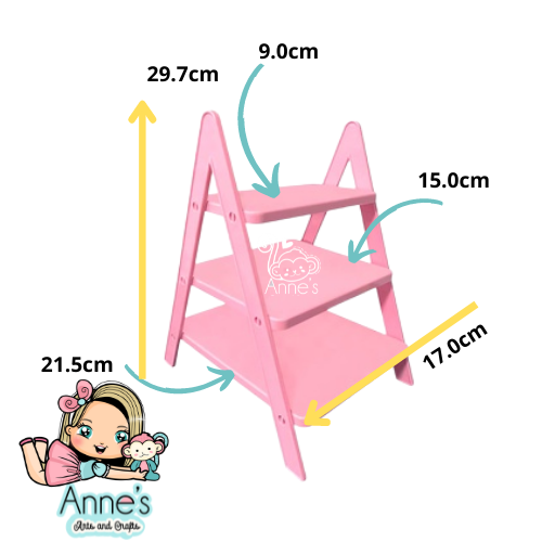 Acrylic Tiered Display Stand for Decoration and Organize